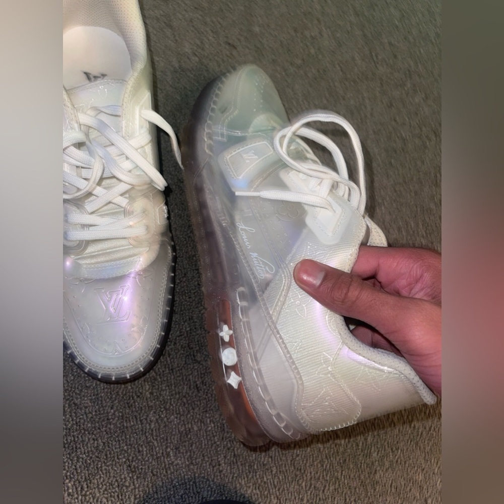 Louis Vuitton Transparent Trainer Sneakers - Picture 7 of 8